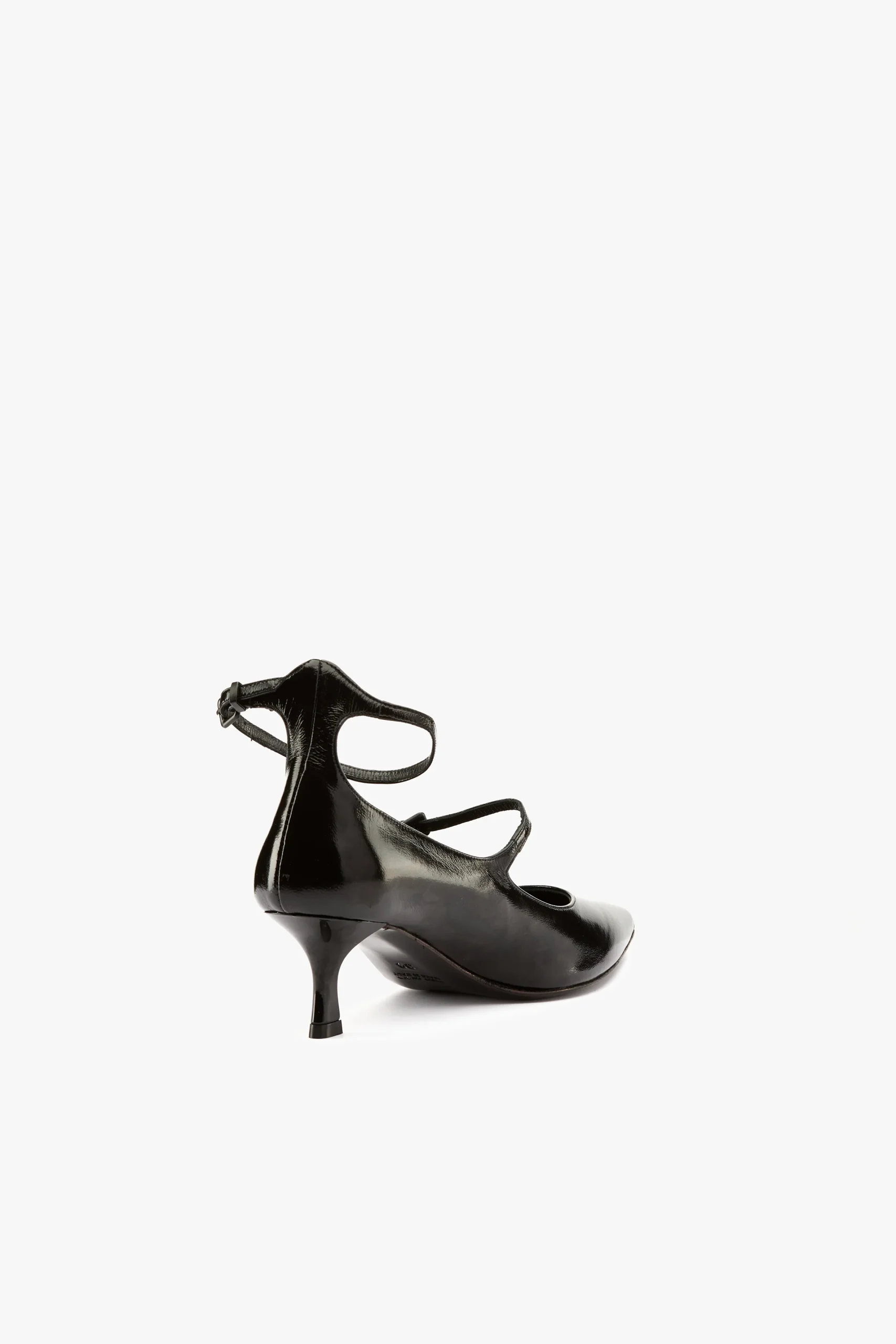 Décolleté cinturino nero - immagine 6