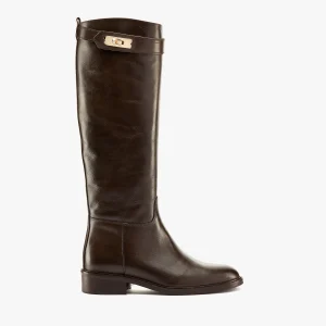 Stivale cavallerizza moro fibbia