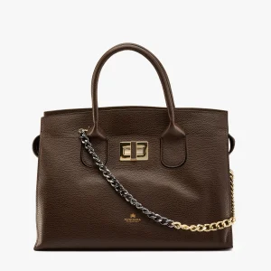 Borsa Bella soft large cioccolato