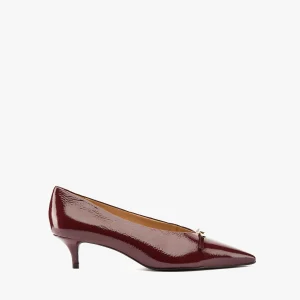 Décolleté glossy fiocco