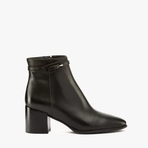 Tronchetto nero maxi fibbia