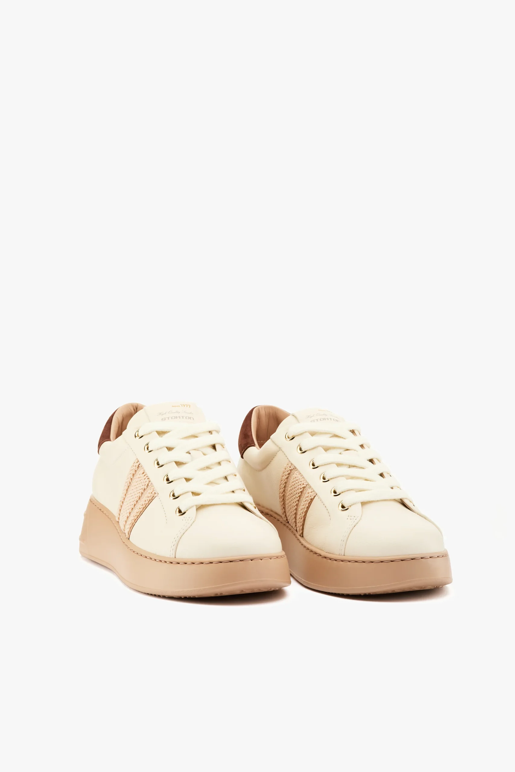 Sneaker 245-D panna/nude - immagine 3