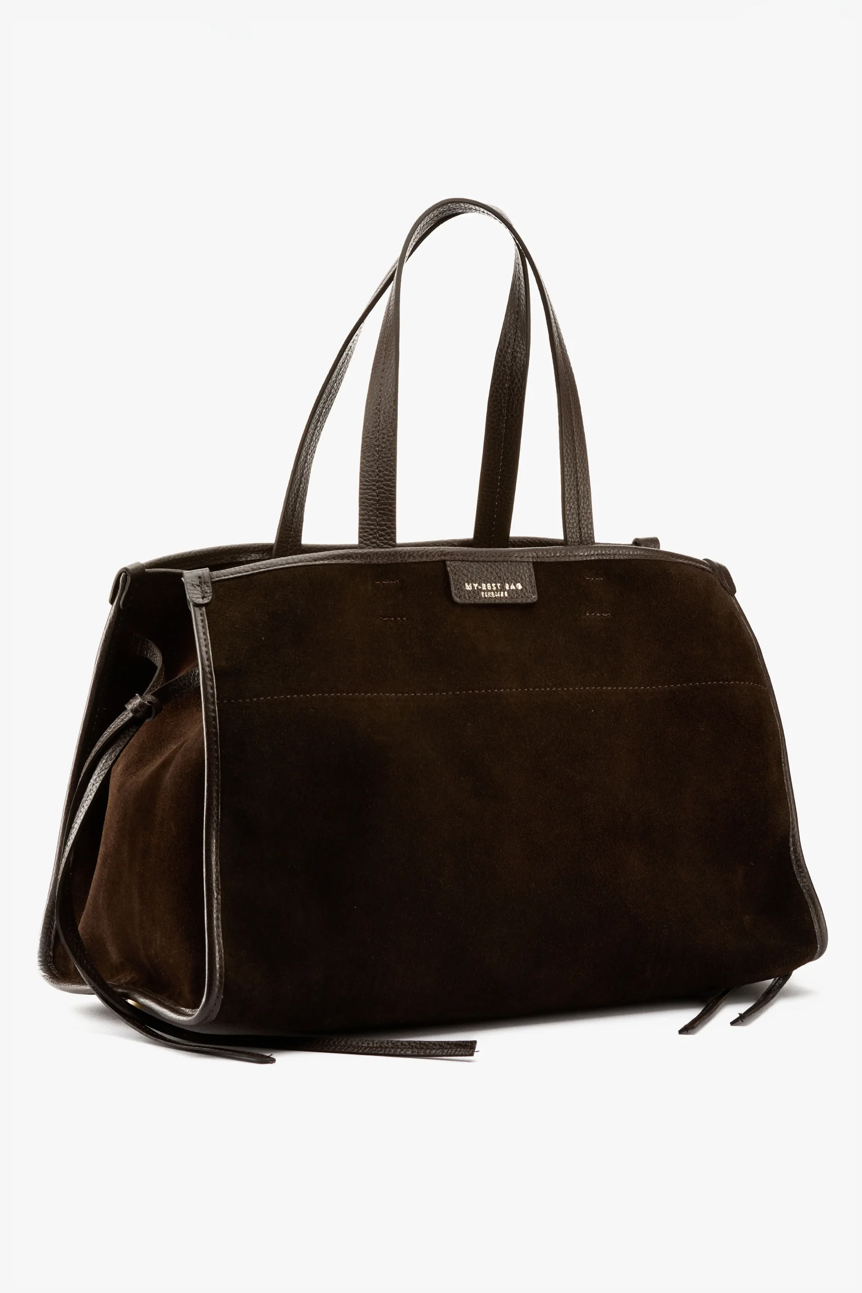 Borsa Diva suede chocolate - immagine 3