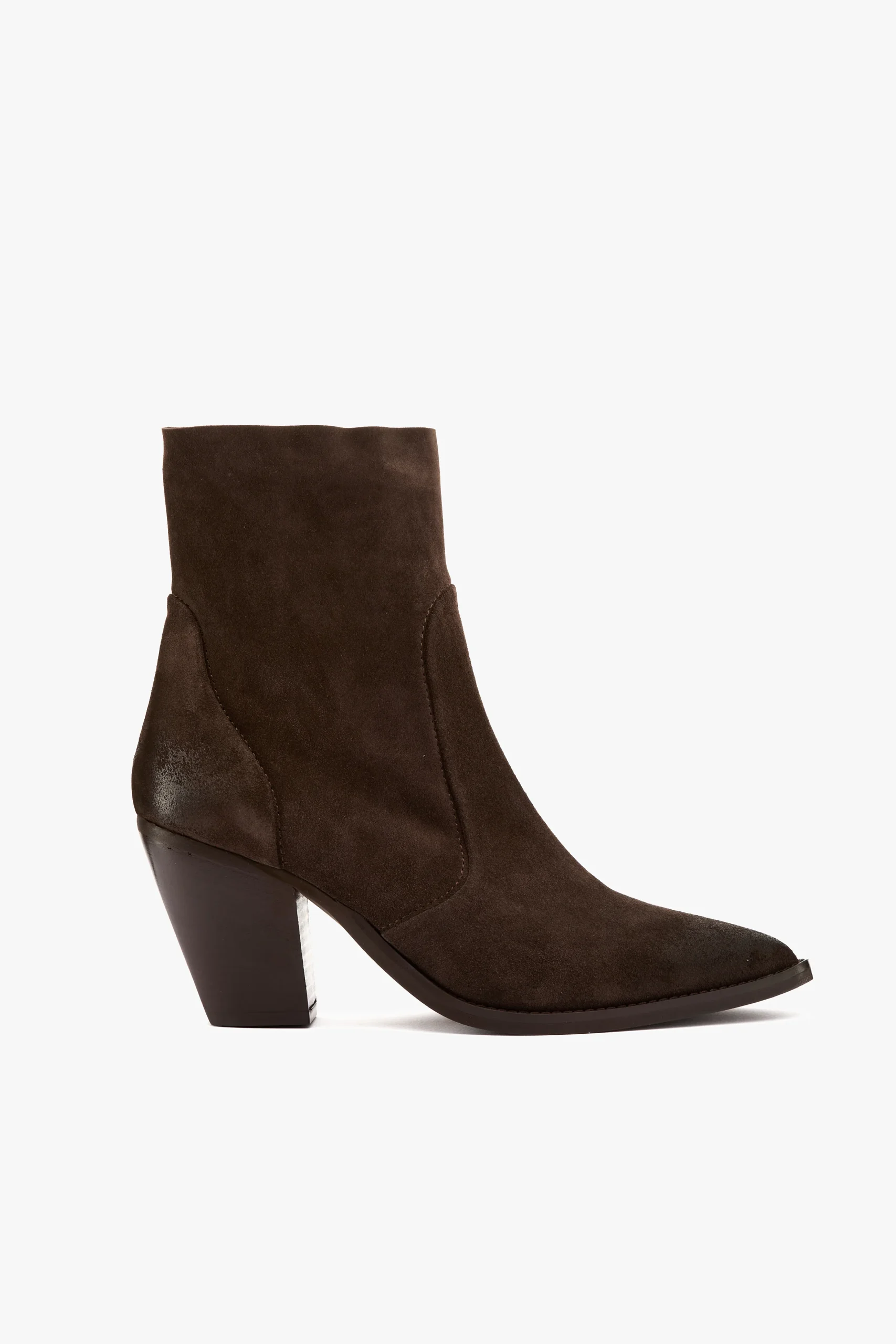 Stivaletto texano sfoderato testa moro - immagine 2