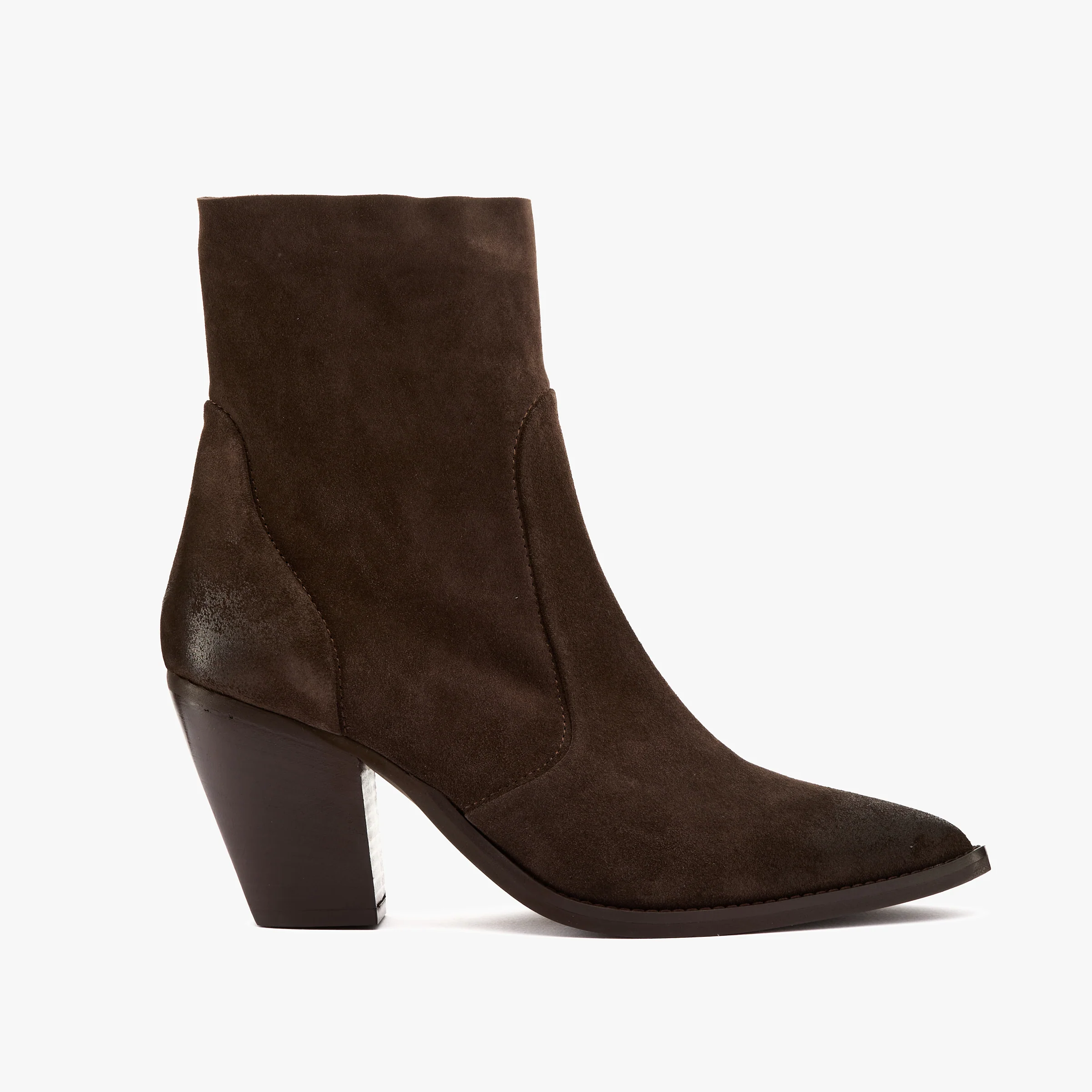 Stivaletto texano sfoderato testa moro - immagine 7