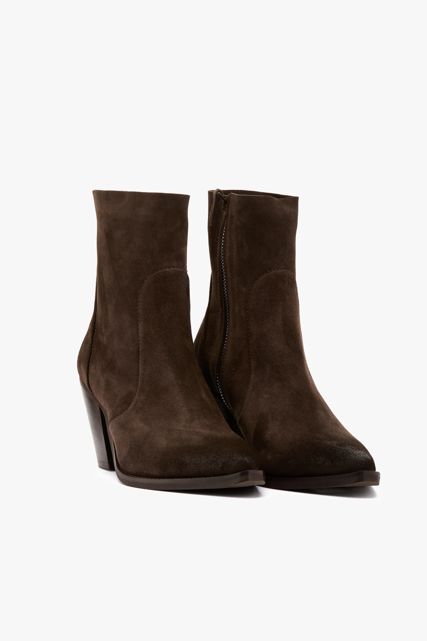 Stivaletto texano sfoderato testa moro - immagine 3