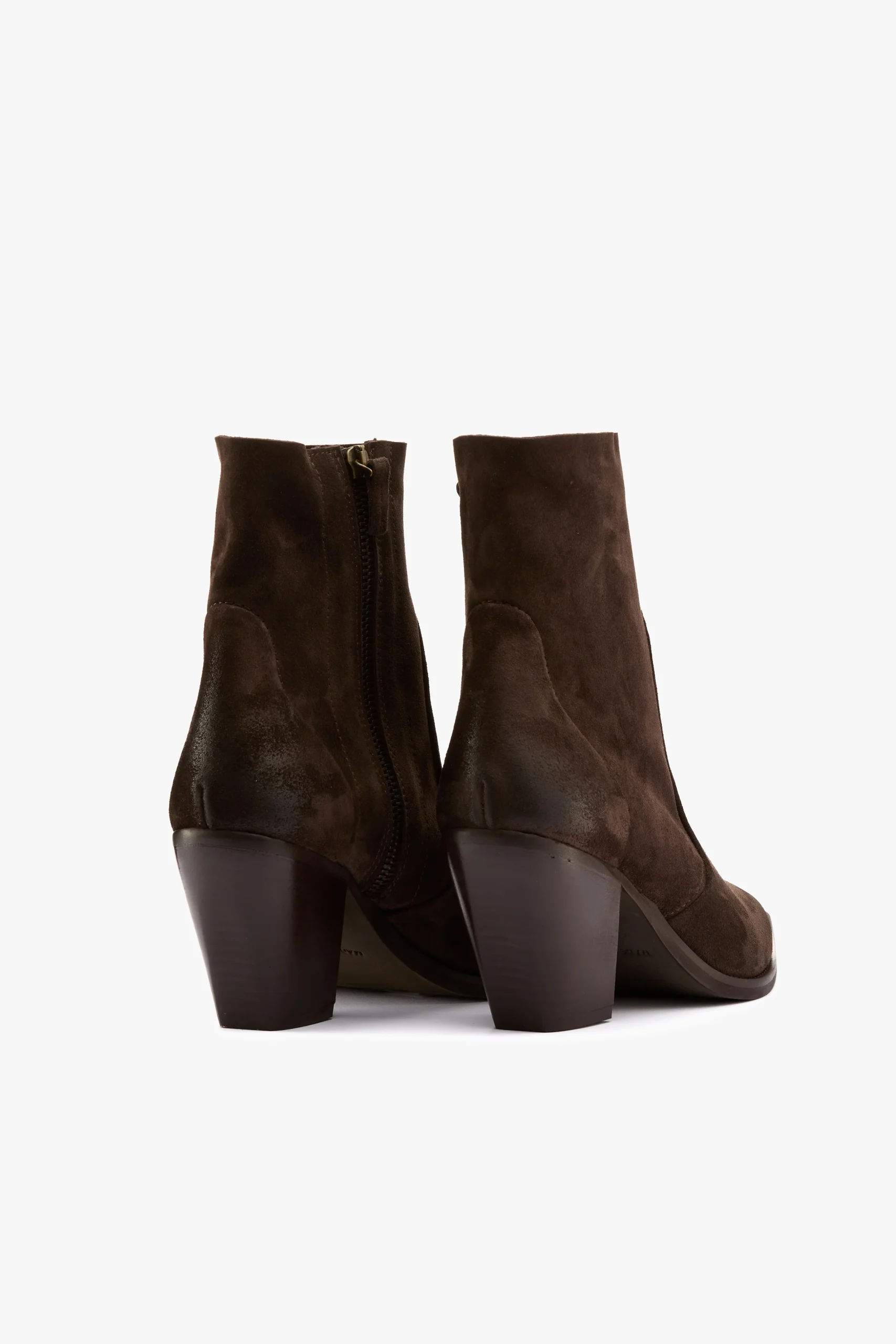 Stivaletto texano sfoderato testa moro - immagine 5