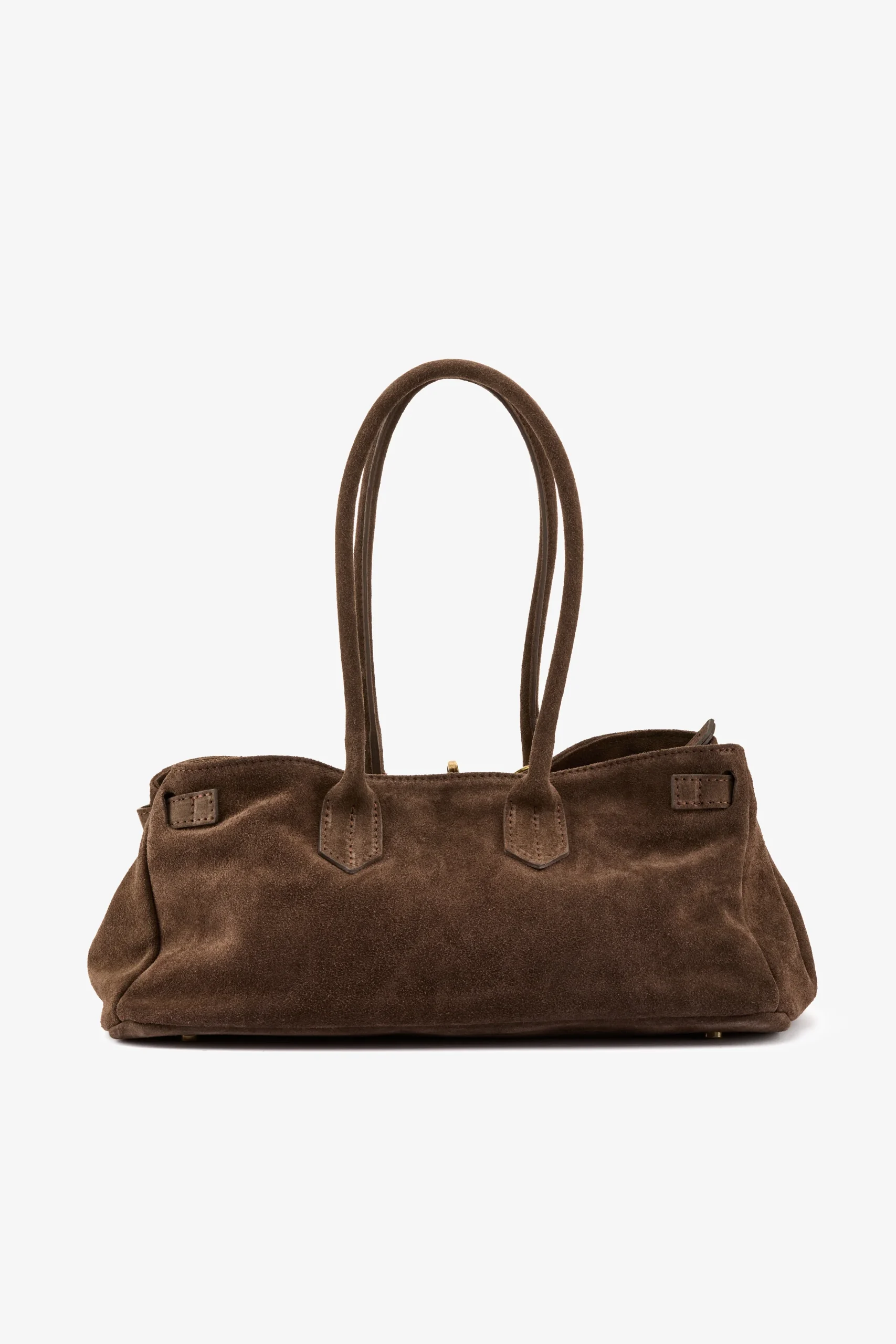 Borsa a spalla camoscio moro - immagine 5