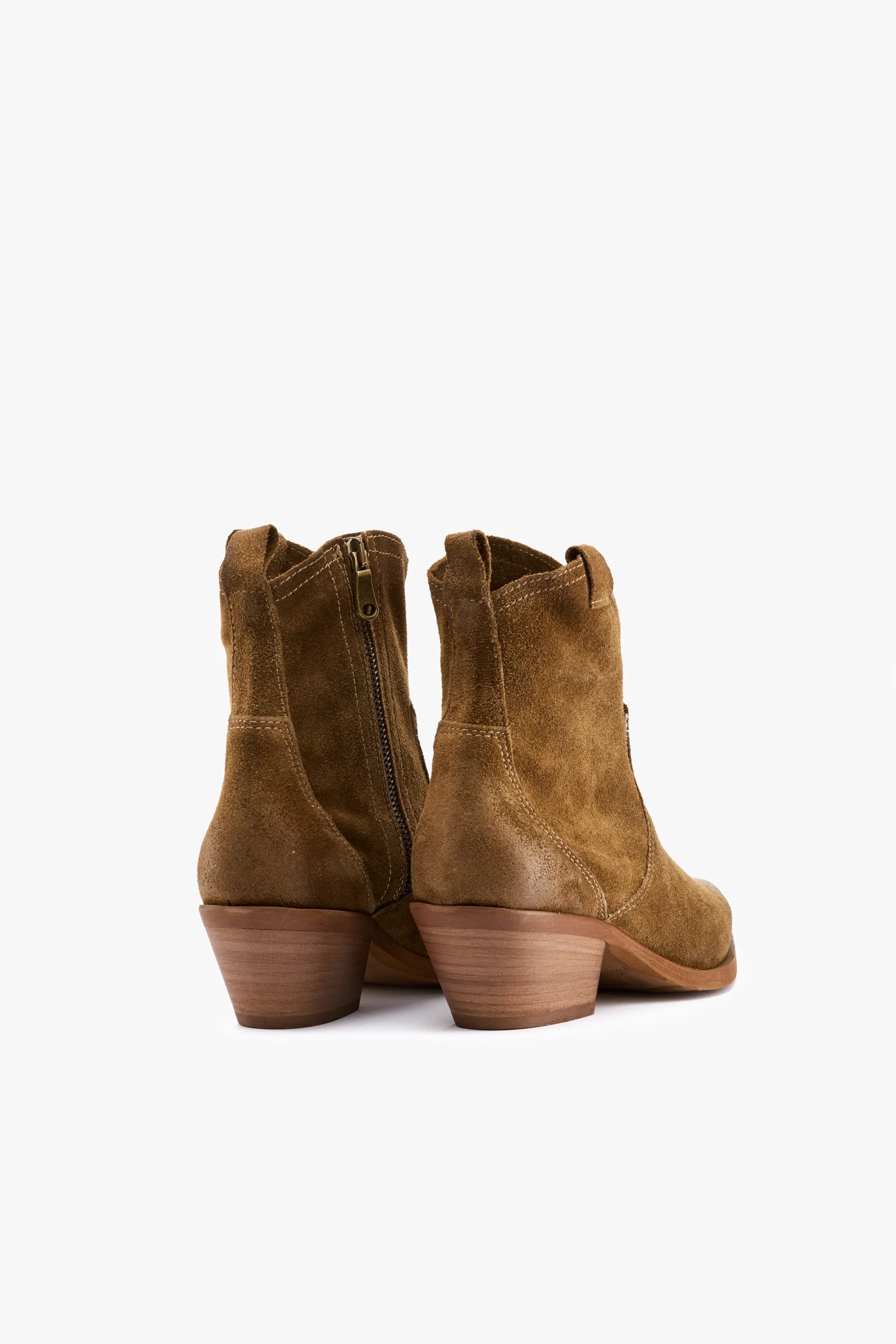 Stivaletto texano taupe - immagine 5