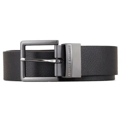 Armani Exchange cintura nera e marrone scuro - immagine 5