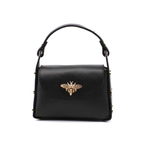 Mini bag a mano da donna con ape