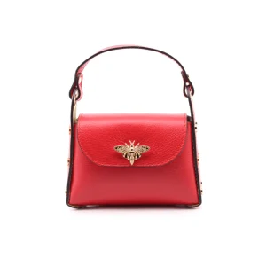 Mini bag a mano da donna con ape