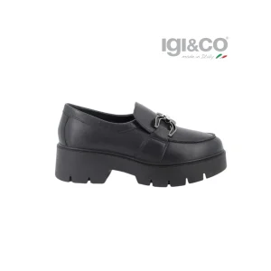 IGI&CO MOCASSINO PELLE NERO