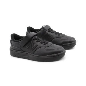 B80 sneaker in vera pelle da bimbo