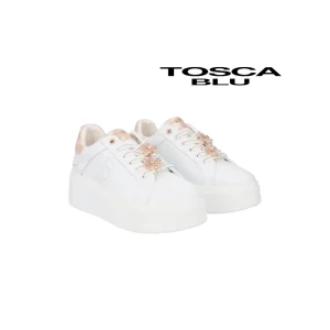 TOSCA BLU SNEAKERS DONNA CON CHARMS TRIFOGLI