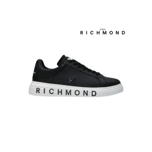 RICHMOND SNEAKERS NERE UOMO LOGO CLASSICO