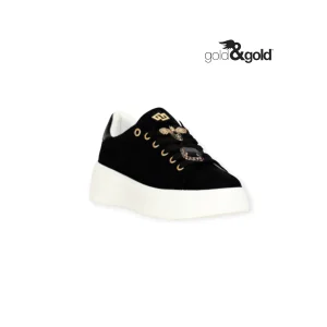 GOLD&GOLD SNEAKERS DONNA NERA