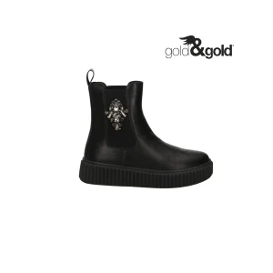 GOLD&GOLDM BEATLES CHARM PELLE NERO