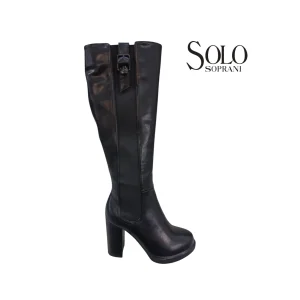 SOLO SOPRANI  STIVALI PLATEAUX ELASTICO