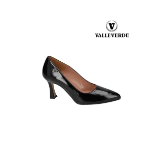 VALLEVERDE DECOLLETTE TACCO NERA