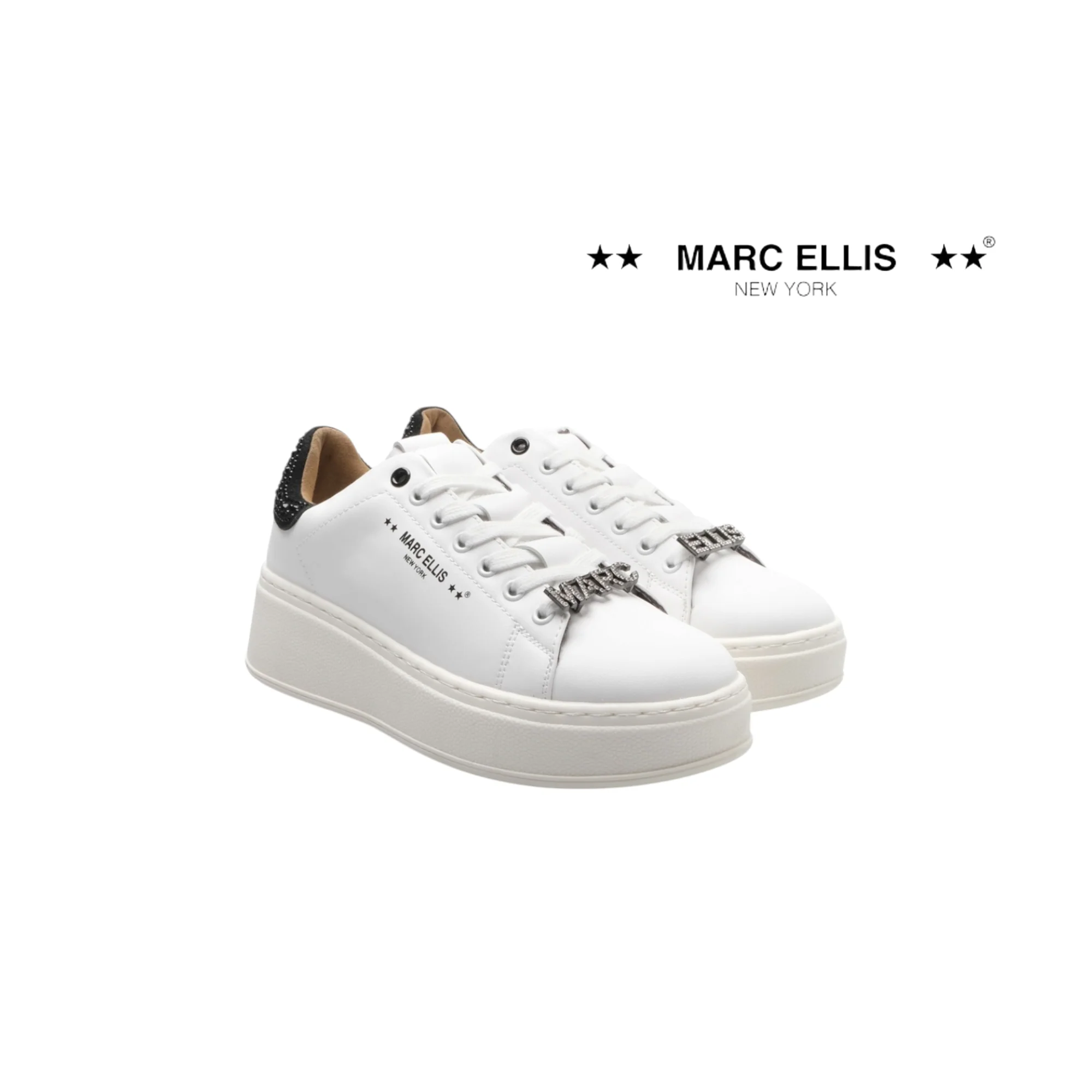MARC ELLIS SNEAKERS DONNA NERO - immagine 2