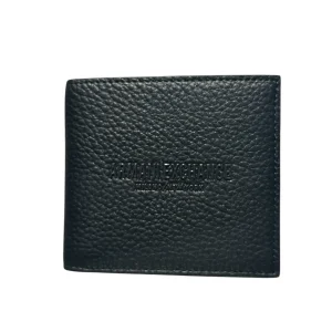 Armani exchange Portafoglio blu scuro logo lettering