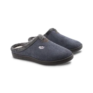 Ciabatta in tessuto da uomo