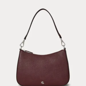 Borsa Danni media in pelle tratteggiata