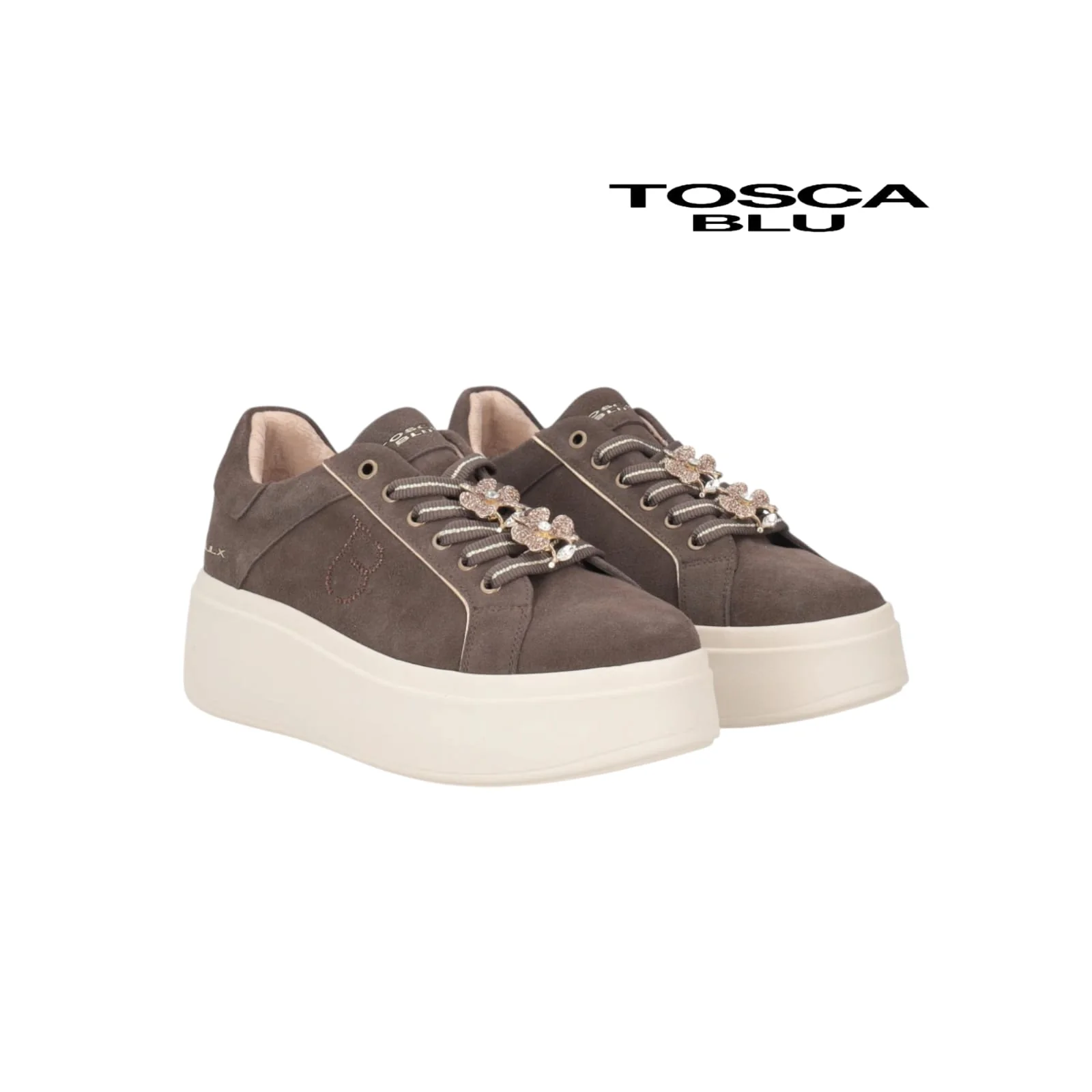 TOSCA BLU SNEAKERS FIORE MORO - immagine 2