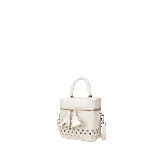 Borsa rigida Palinuro con borchie-TOSCA BLU - immagine 6