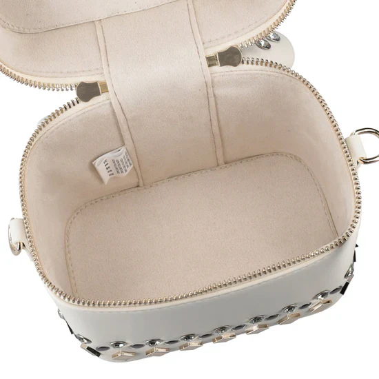 Borsa rigida Palinuro con borchie-TOSCA BLU - immagine 7