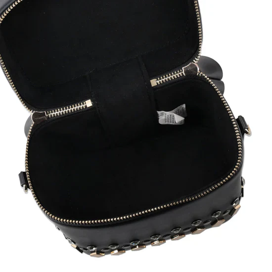 Borsa rigida Palinuro con borchie-TOSCA BLU - immagine 4