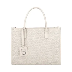 Borsa Melanie grande intrecciata-TOSCA BLU