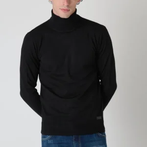 Dolcevita Girocollo in viscosa Nero