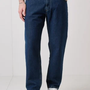 DETROIT - Jeans Loose Fit - Blu con salpa in tessuto V2