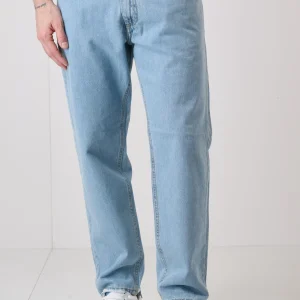 DETROIT - Jeans Loose Fit - Azzurro con salpa in tessuto V2