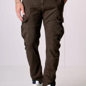 TEXAS - Cargo Regular Moro con Salpa in tessuto V2