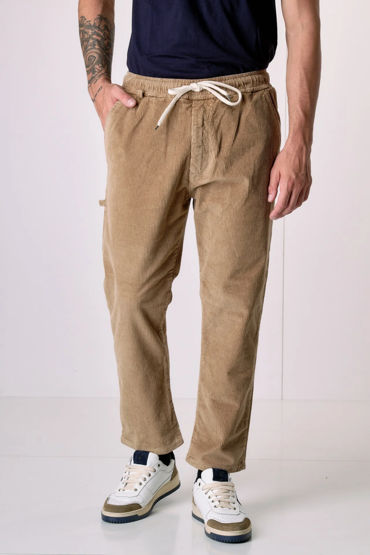 ALICANTE VELLUTO - Pantalone rocciatore in velluto Sabbia - immagine 3