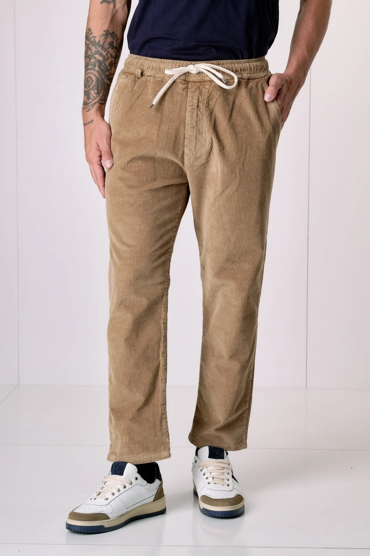 ALICANTE VELLUTO - Pantalone rocciatore in velluto Sabbia - immagine 4