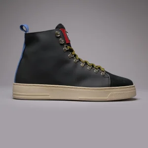 TEDDY - Stivaletto in pelle Gommata Nera