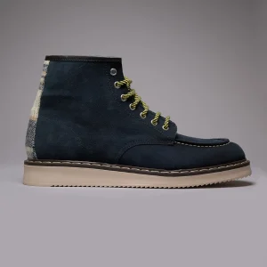 COURMAYEUR - Stivaletto Scamosciato Blu