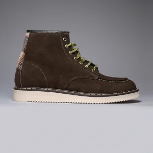 COURMAYEUR - Stivaletto Scamosciato Moro