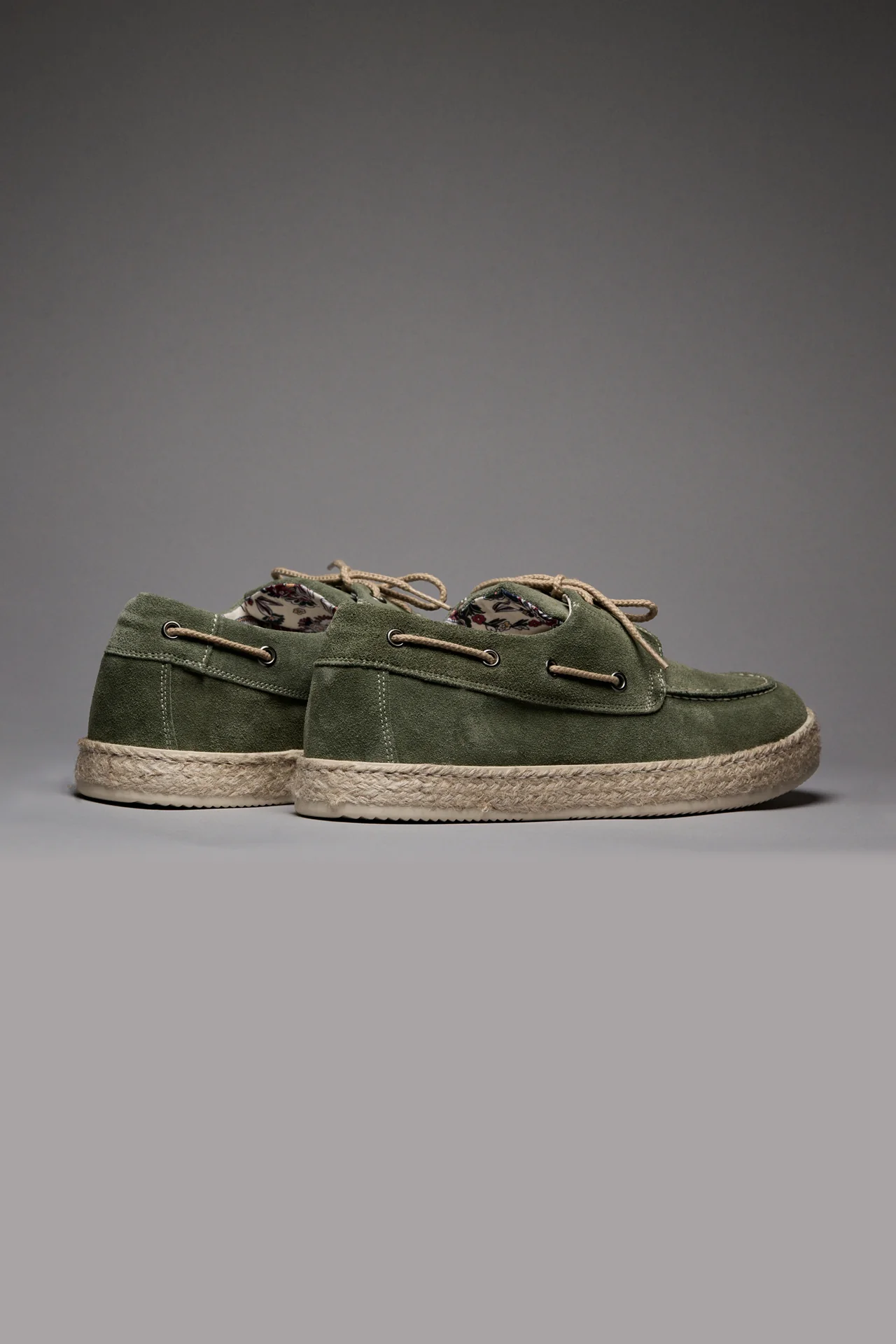 MARRAKECH - Mocassino Pesto con suola rivestita in corda - immagine 4