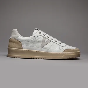 COLLEGE - Sneakers Bianca con retro e inserto Bianco