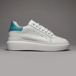 VEGA - Sneakers a suola alta retro Azzurro