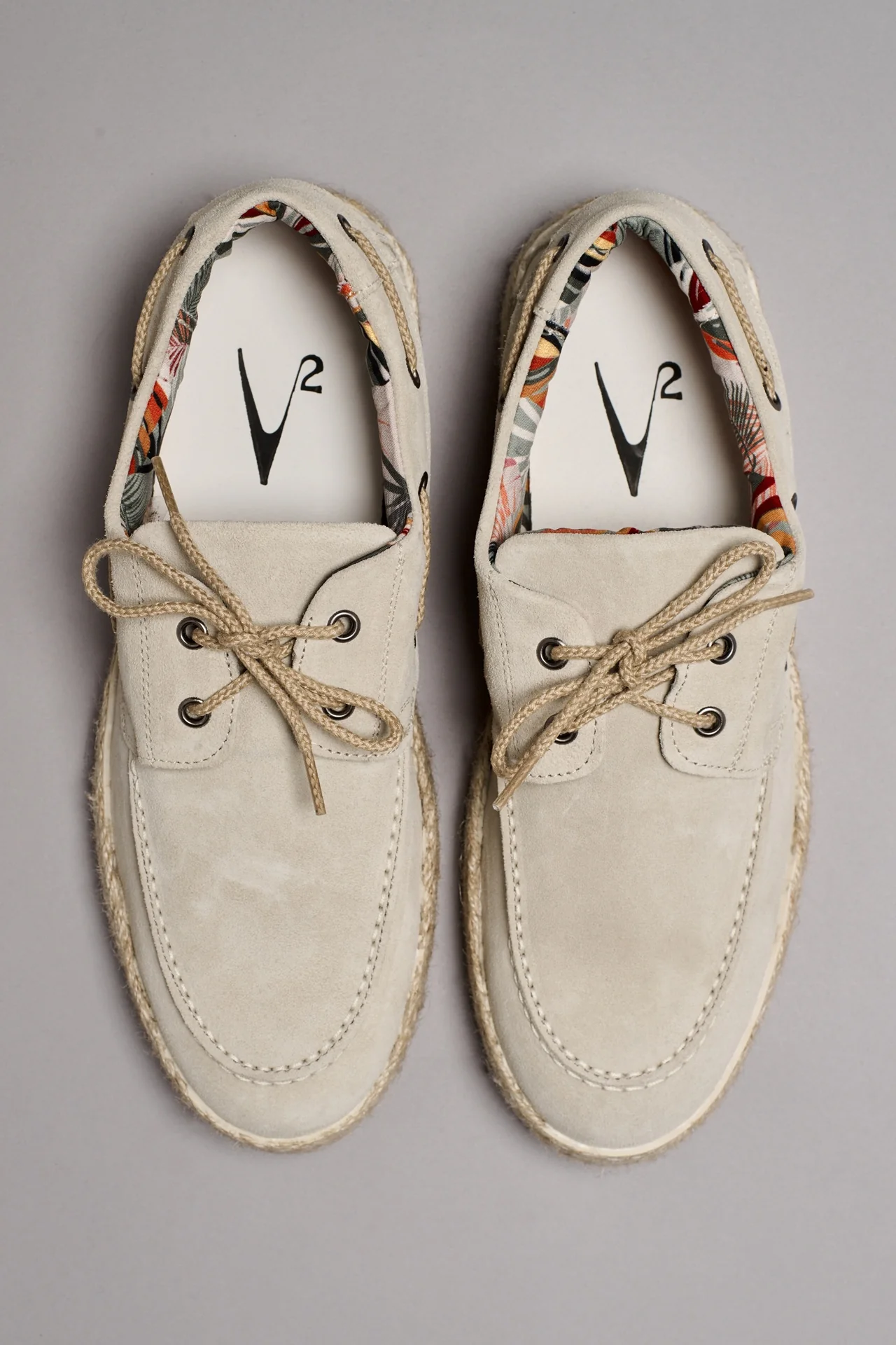 MARRAKECH - Mocassino Sabbia con suola rivestita in corda - immagine 6