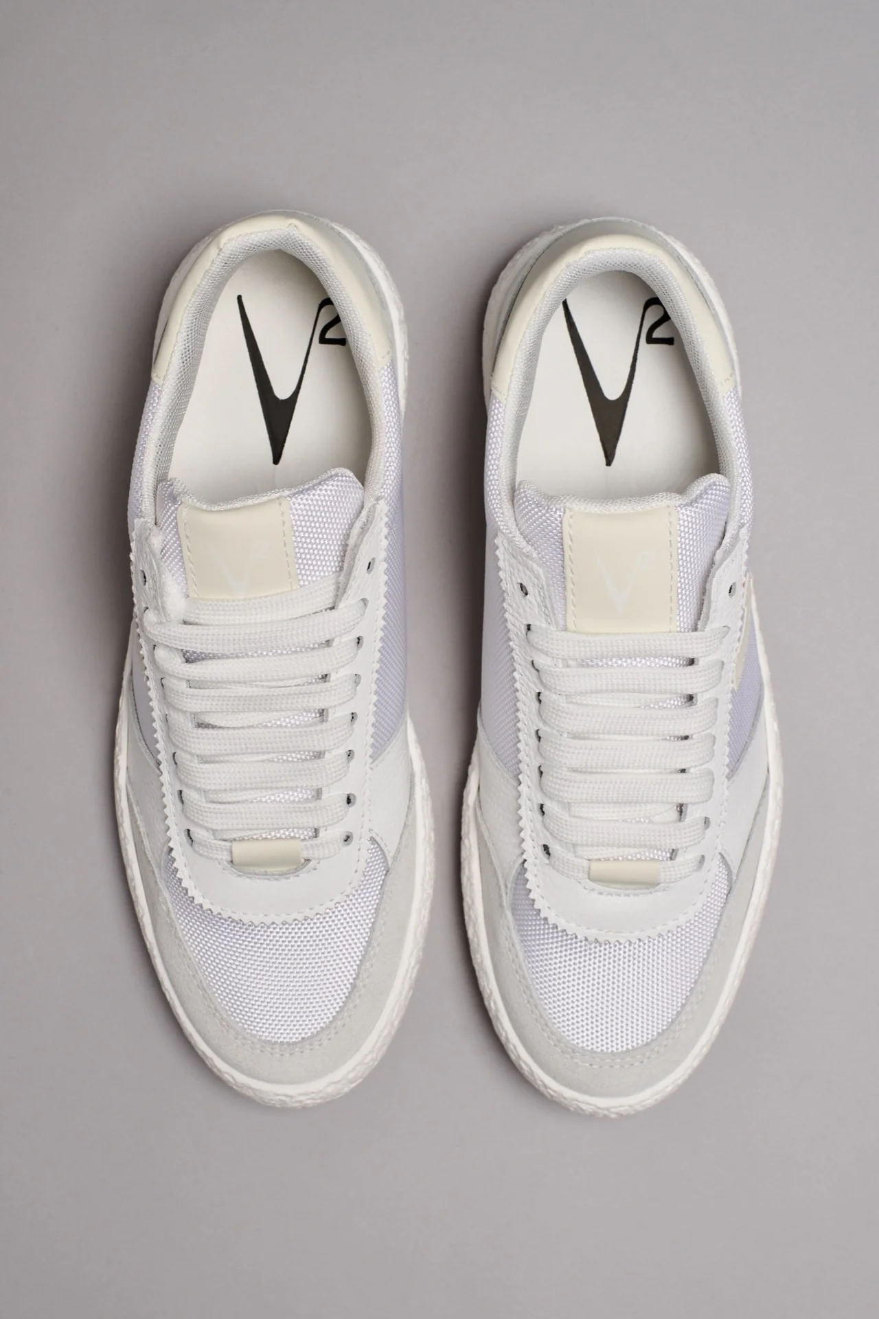 ATENA - Sneakers a suola bassa Bianca con inserti gommati Bianchi - immagine 6