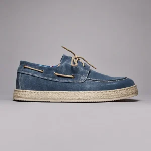 MARRAKECH - Mocassino Jeans con suola rivestita in corda