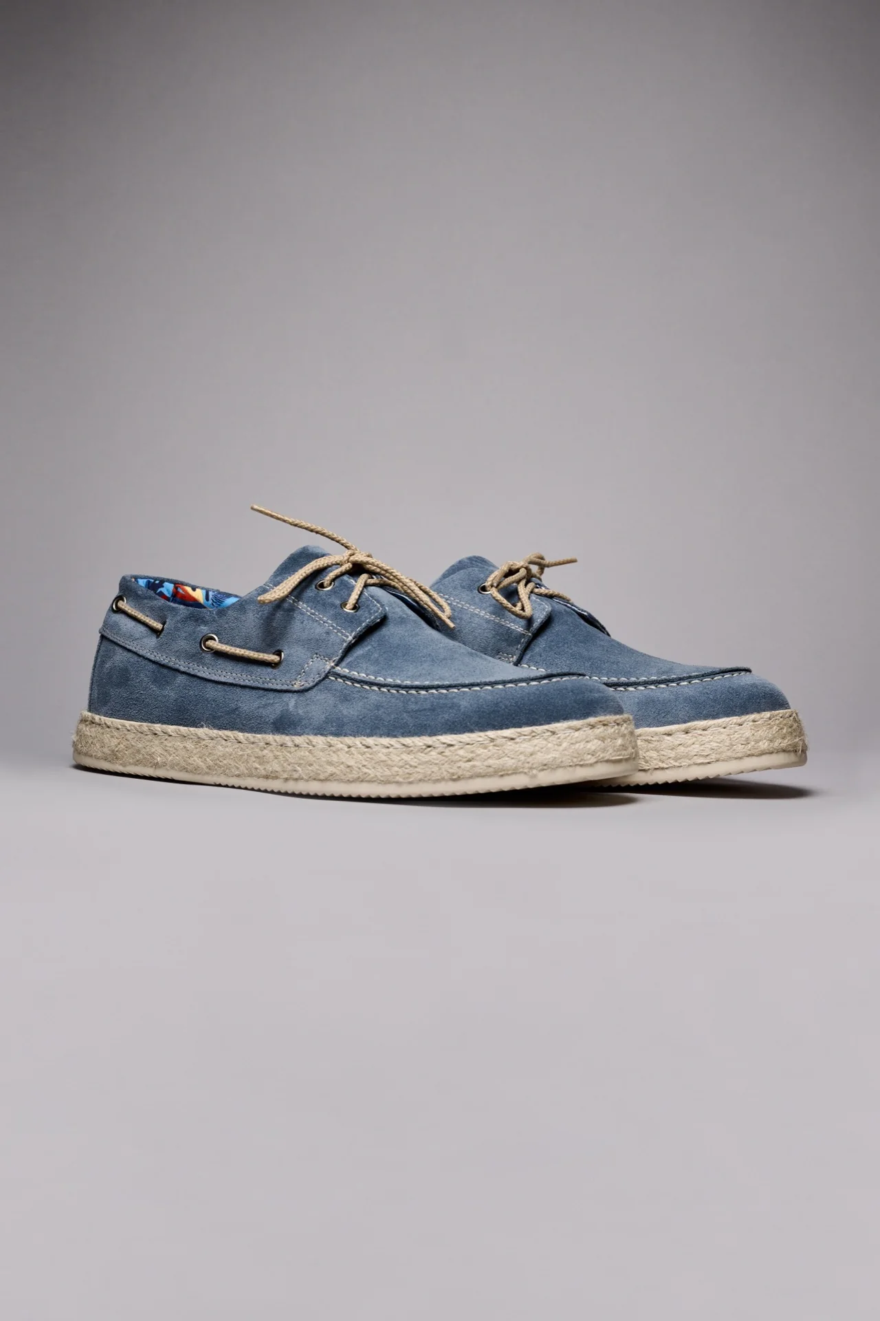 MARRAKECH - Mocassino Jeans con suola rivestita in corda - immagine 3