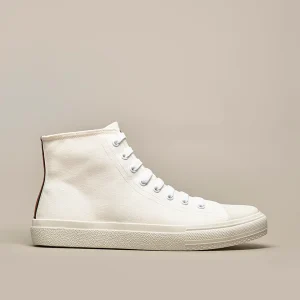 STELLAR - Sneakers alta Bianca con interno Thindown